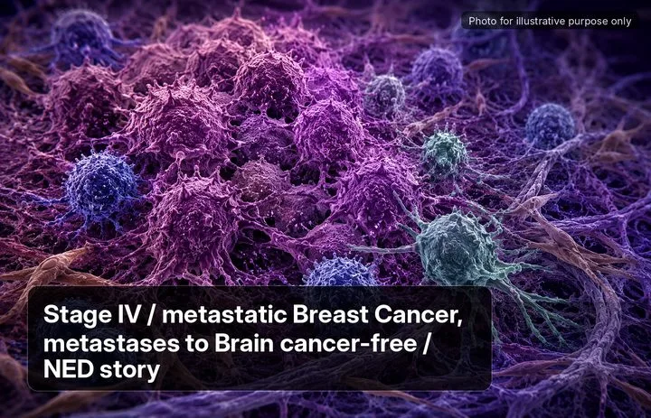 A patient, who was diagnosed with Stage IV Breast Cancer