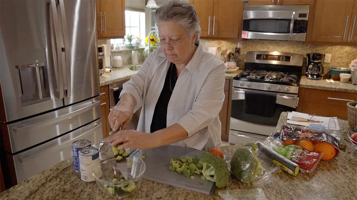 Donna, who was diagnosed with Colorectal Cancer