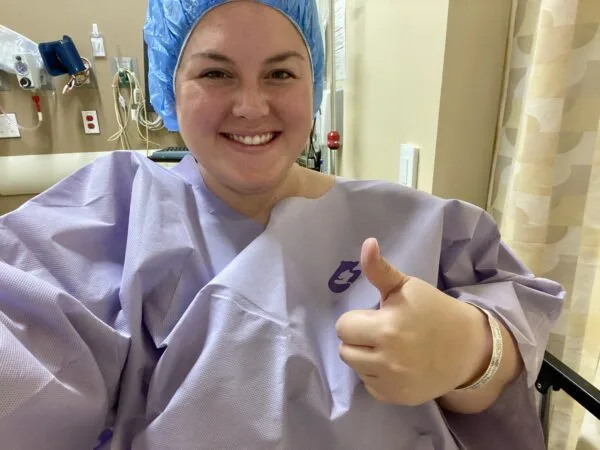 Cristina, who was diagnosed with Stage IV Colorectal Cancer
