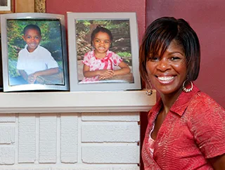 Melanie, who was diagnosed with Breast Cancer
