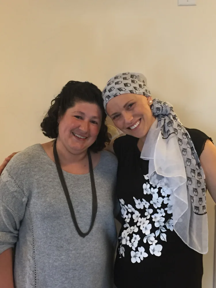 Melissa, who was diagnosed with Stage III Breast Cancer