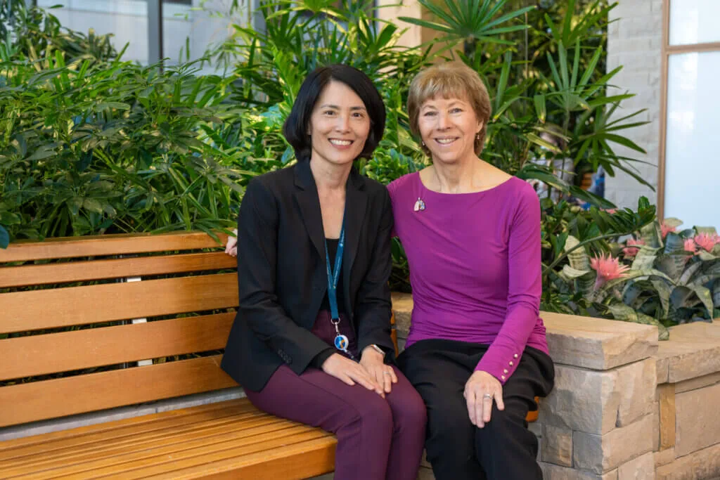 Rosemary, who was diagnosed with Stage IV Lung Cancer