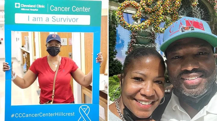 Erica, who was diagnosed with Breast Cancer