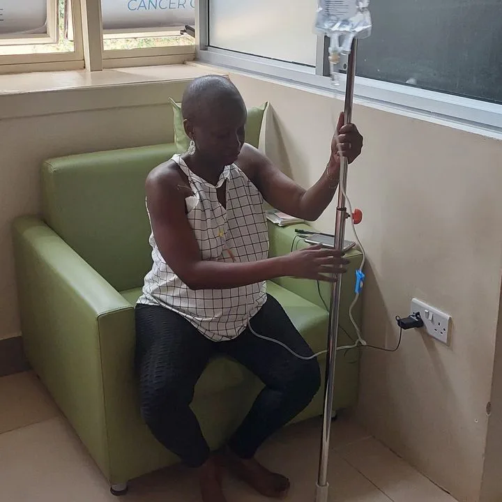 Anne, who was diagnosed with Stage III Breast Cancer