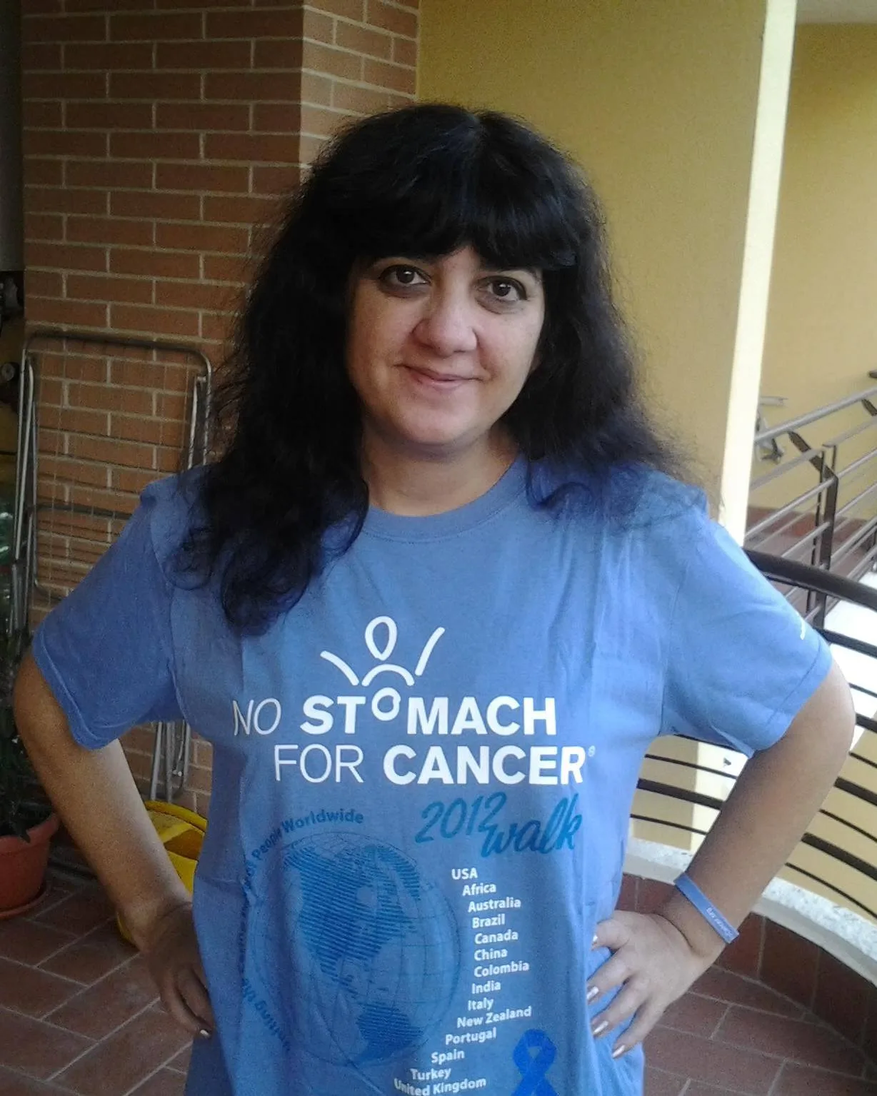 Rosie, who was diagnosed with Gastric Cancer