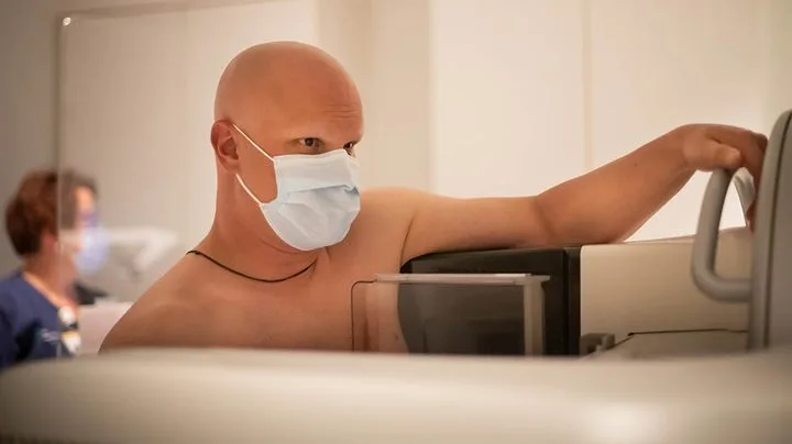 Brian, who was diagnosed with Breast Cancer