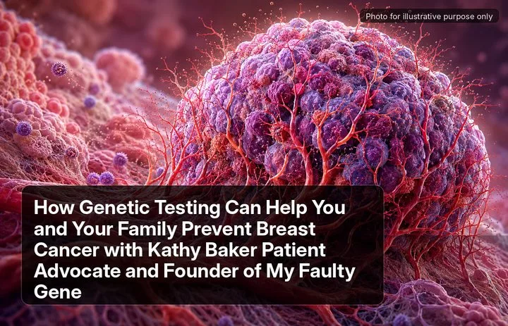 Kathy, who was diagnosed with Breast Cancer