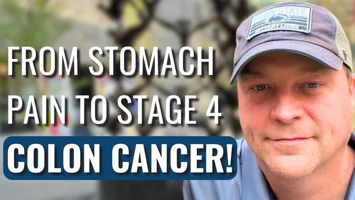 Bill, who was diagnosed with Stage IV Colorectal Cancer