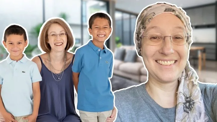Abigail, who was diagnosed with Stage IV Breast Cancer
