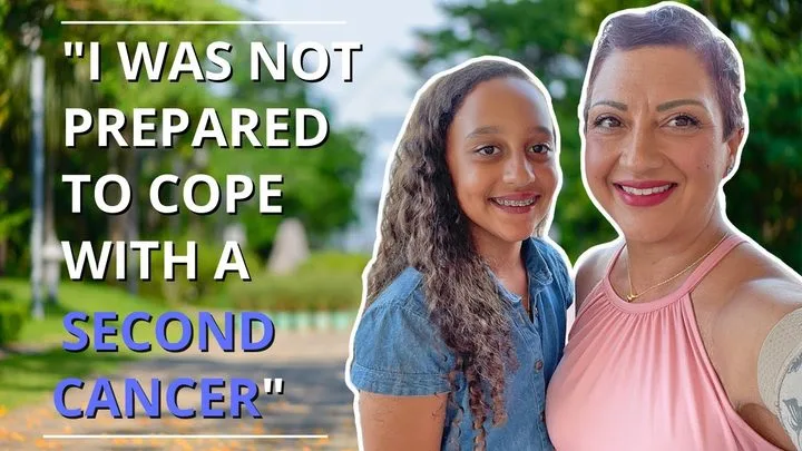 Renée, who was diagnosed with Stage II Breast Cancer
