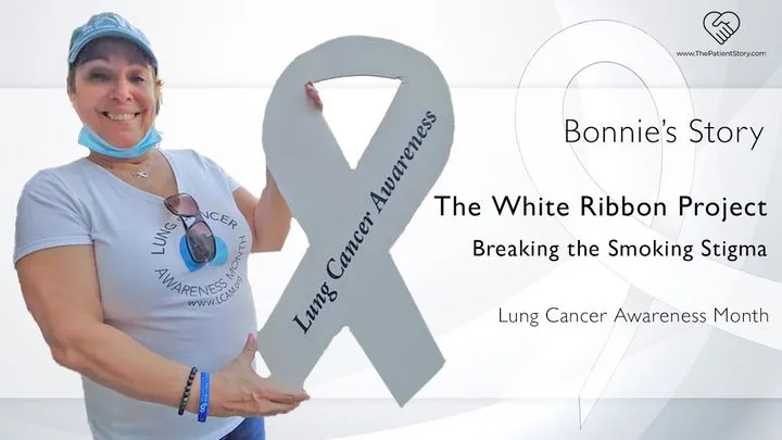 Bonnie, who was diagnosed with Stage I Lung Cancer