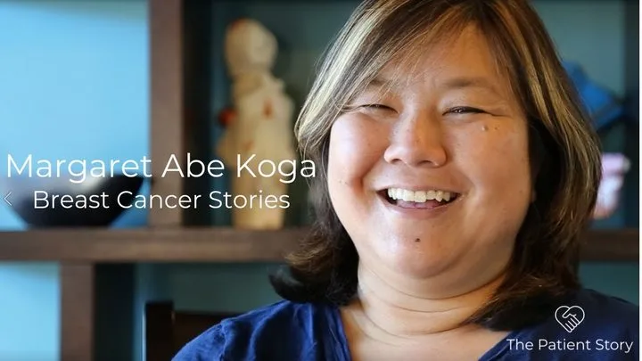 Margaret, who was diagnosed with Stage II Invasive Ductal Carcinoma