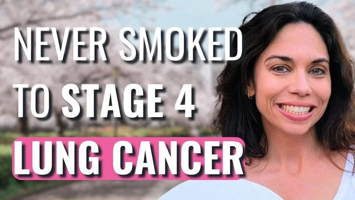Ashley, who was diagnosed with Stage IV Non-Small Cell Lung Cancer