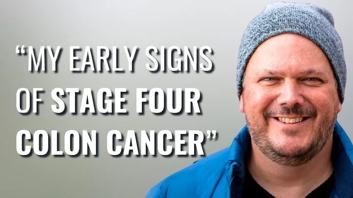 Steve, who was diagnosed with Stage IV Colorectal Cancer