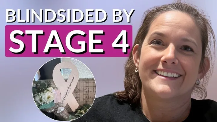 Jennifer, who was diagnosed with Stage IV Non-Small Cell Lung Cancer
