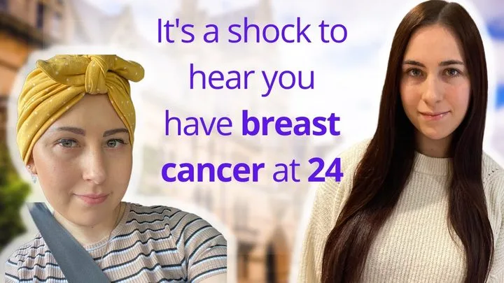 Lucy, who was diagnosed with Stage II Breast Cancer