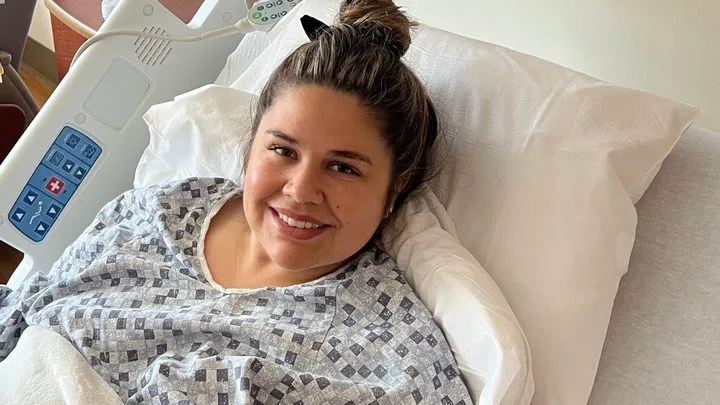 Stephanie, who was diagnosed with Stage III Colorectal Cancer